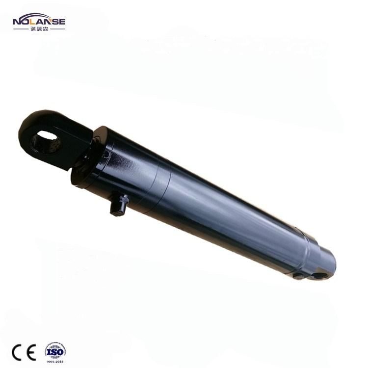 Truck Tail Plate Hydraulic Cylinder with Nickel-Plated Piston and Dustproof Rubber Sleeve Tail Gate Lift Hydraulic Cylinder