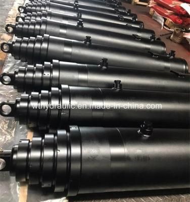 High Quality Multistage Telescopic Hydraulic Cylinder