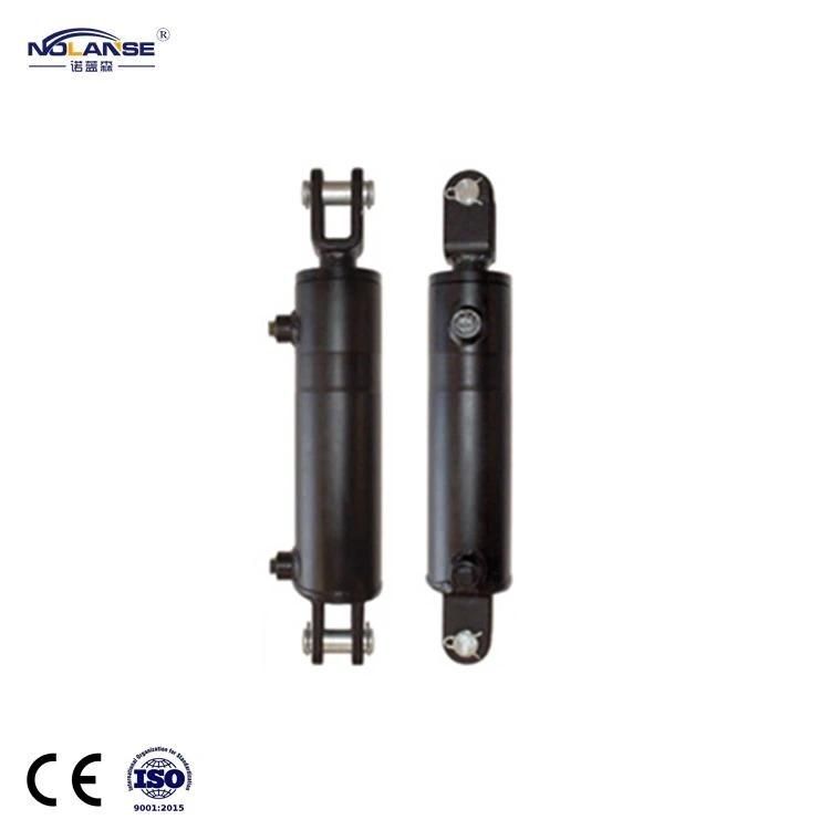 Double Hydraulic Cylinder Lifting Hydraulic Cylinder Large Tonnage Hydraulic Cylinder Sanitation Equipment Hydraulic Cylinder
