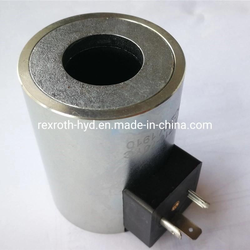 Rexroth Coil Solenoid Valve Coil Hydraulic Valve Coil R901377945 81717 Solenoid Valve R933000077 24VDC Mfz10-70yc