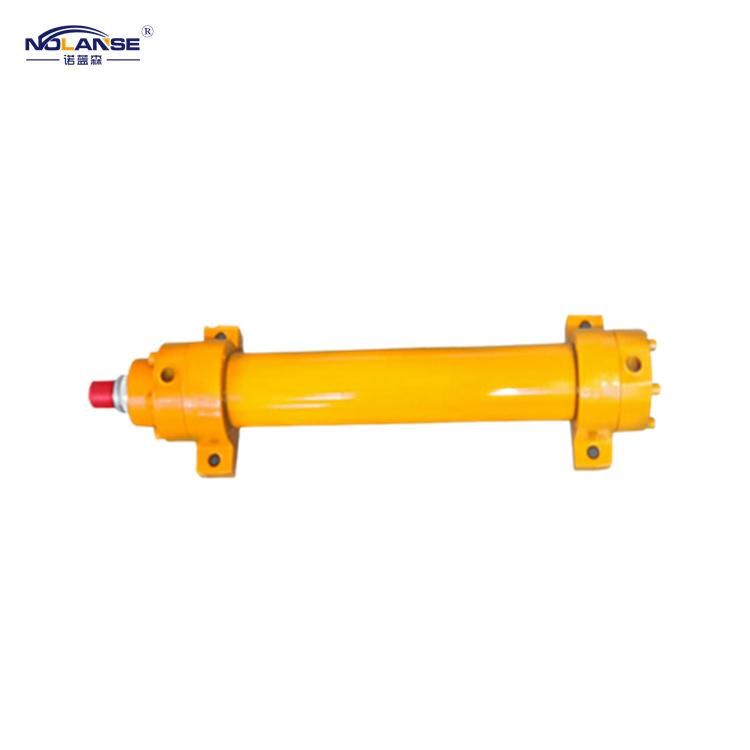 Concrete Pump Tractor Loader 1.5 Inch Tube End Heavy Duty Double Acting Hydraulic Cylinder