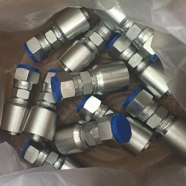 One-Piece Parker Pipe Fittings Crimping Hydraulic Hose Ends Fittings