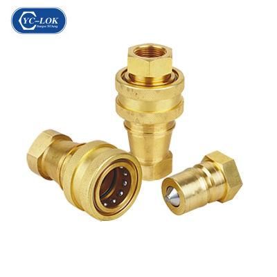 Brass Quick Connect Suction Hose Coupling with Parker Standard