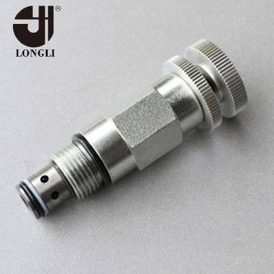 YF10-01 hydraulic stainless steel pressure relief plug valve