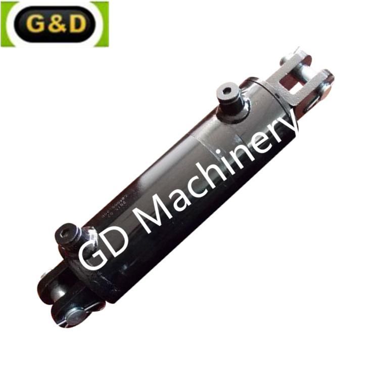 Hydraulic Cylinder RAM Customized Double Acting Welded Hydraulic Oil Cylinder with Valve