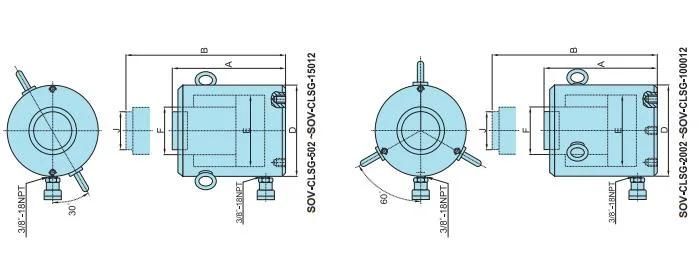 Clsg-2006 Single Acting High Tonnage Hydraulic Jack