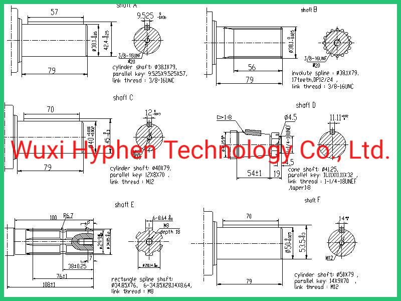 Hydraulic Motor Eaton Char-Lynn Orbit Hydraulic Motor (6000 Series)