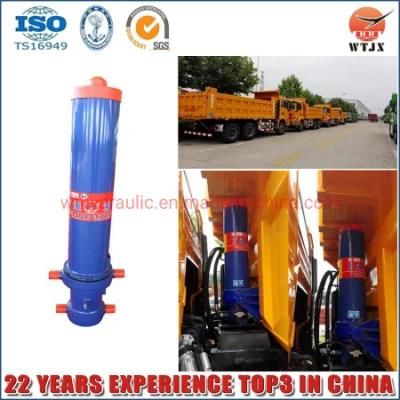 Multistage Front End 4 Stages Telescopic Hydraulic Cylinder for Dump Truck