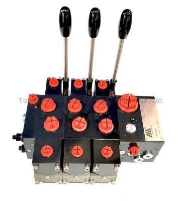 2p80 3p80 4p80 5p80 P80 20 30 MPa High Pressure Hydraulic Monoblock Directional Control Valve for Tractor Crane.