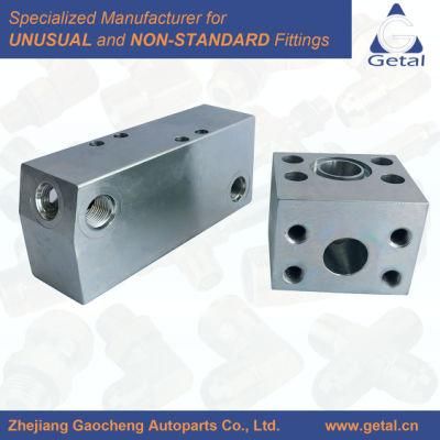 Yuhuan Manufacturer Special Mainfold Blocks Hydraulic Fittings
