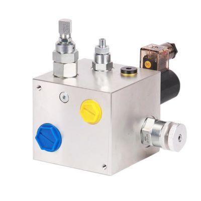 LL002 Customized Aluminum Hydraulic Valve Manifold Block