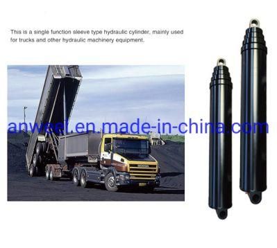Telescopic Hydraulic Oil Cylinder Dump Truck Hydraulic Cylinder for IATF 16949: 2016