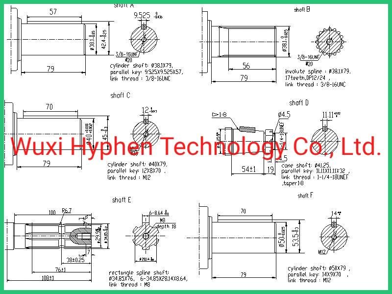 Hydraulic Wheel Motor with Shuttle Valve800cc Displacement