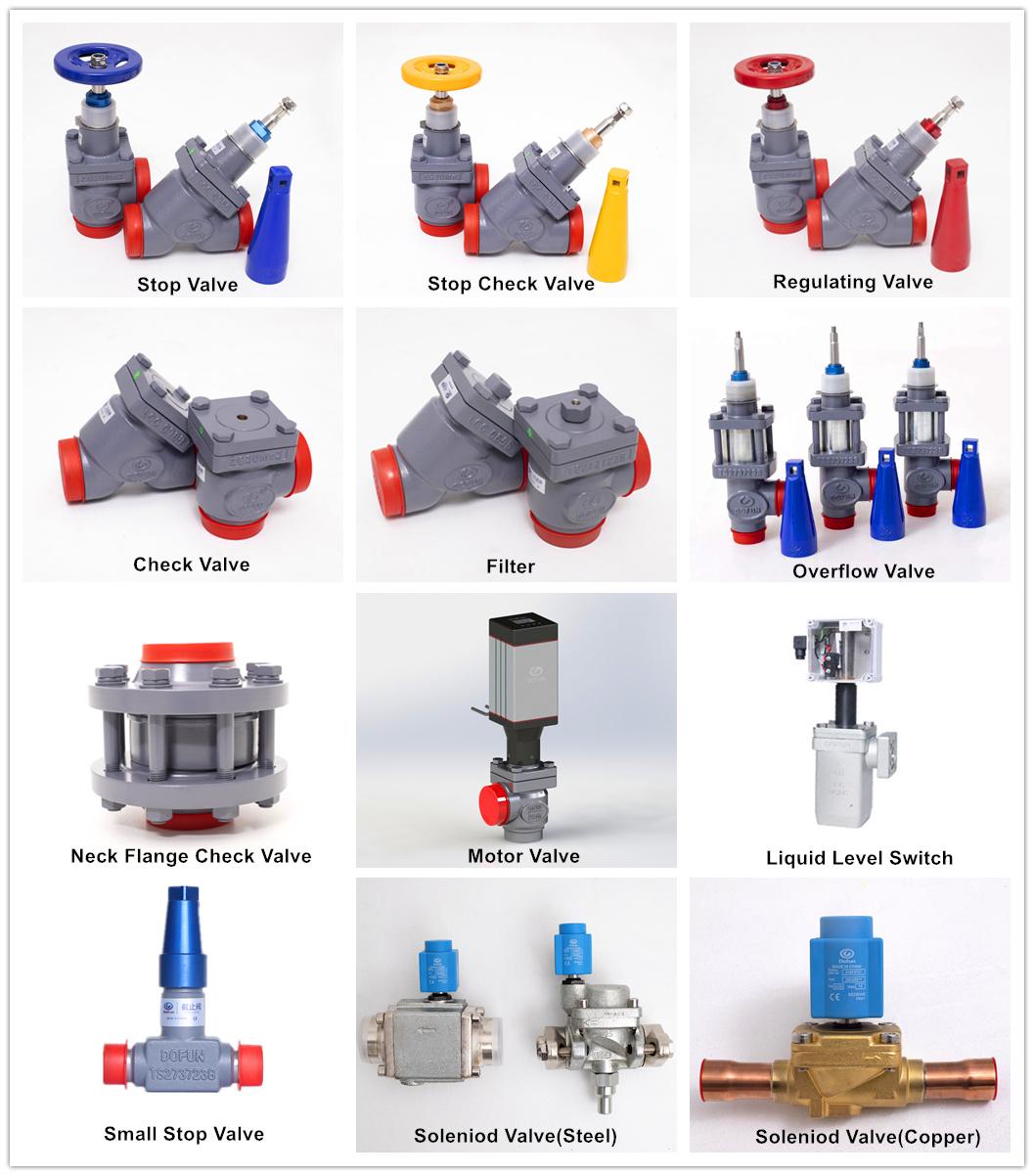 China Manufacturer Ammonia Refrigerant Overflow Valve