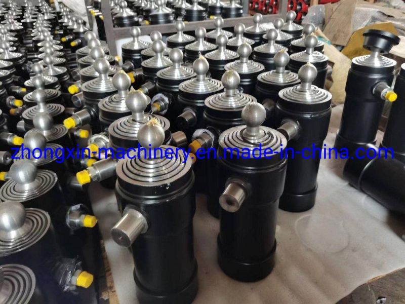 High Quality Single Acting Hydraulic Cylinder for Side Tipper