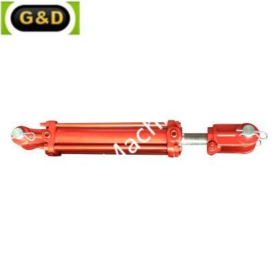 3000psi Hard Chrome Plating Nitrided Piston Rod Tie Rod Hydraulic Cylinder