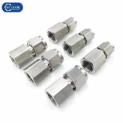 Yc-FC Female Connector Straight Tube Fittings