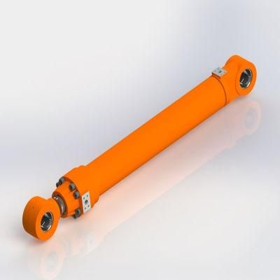 China Heavy Duty Long Stroke Telescopic Hsg Hidraulic Cylinders Hydraulic for Sale
