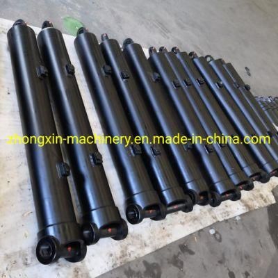 Hyva Type Front-End Telescopic Hydraulic Cylinder for Dump Truck