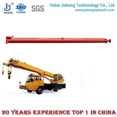 Double Acting Thin Hydraulic Jack Cylinder Custom Luffing Hydraulic Cylinder 2 for mobile truck crane