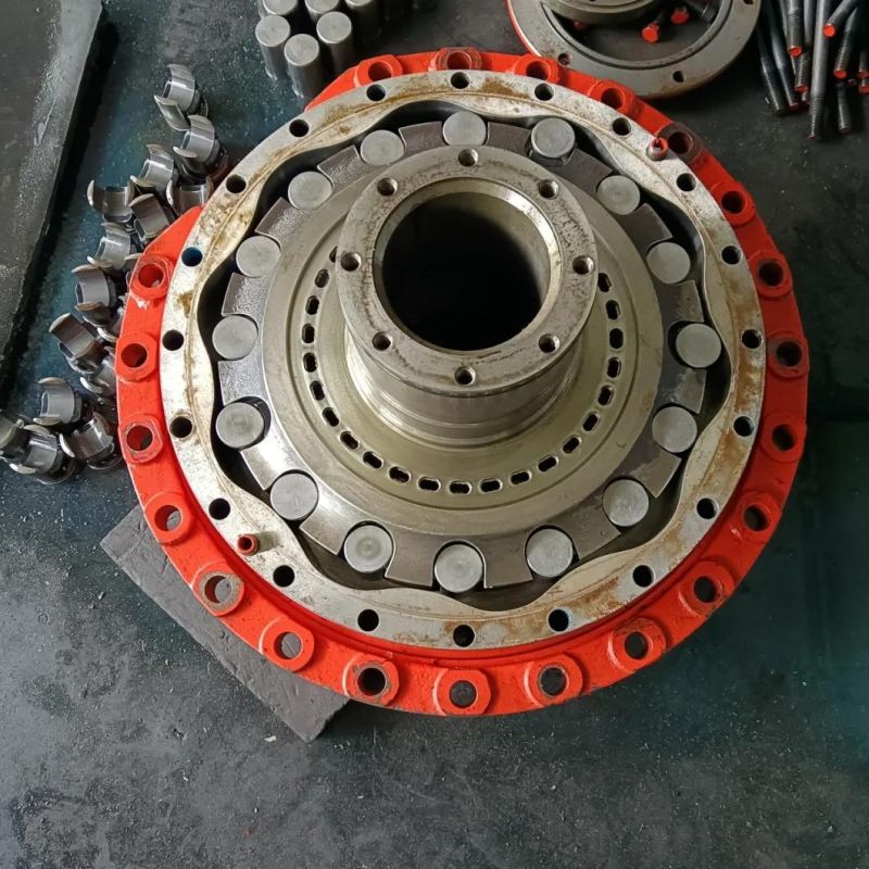 Tianshu Produce Rexroth Hydraulic Piston Motor Hagglunds Ca210+210 with Brake for Winch and Anchor.