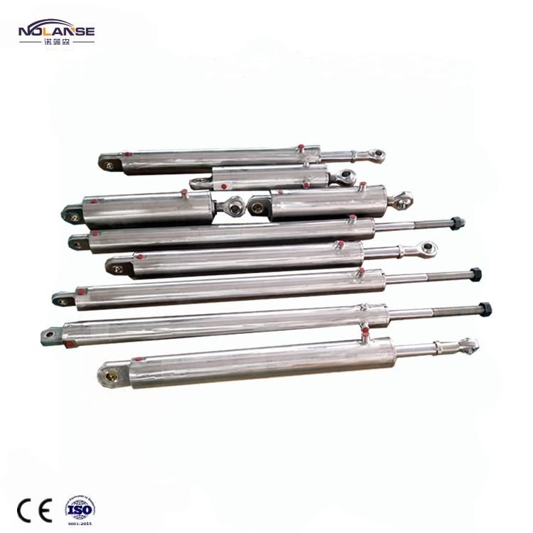 Factory Design Produce High Quality Double-Acting Single Piston Earring Type Standard Stroke Excavator Large Caliber Hydraulic Cylinder