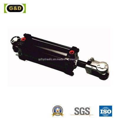 Standard Tie Rod Two Way Double Acting Single Acting Tractor Loader Hydraulic Cylinder
