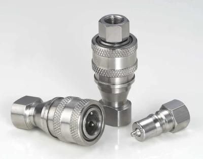 Stainless Steel Kzf Close Type Hydraulic Quick Coupling