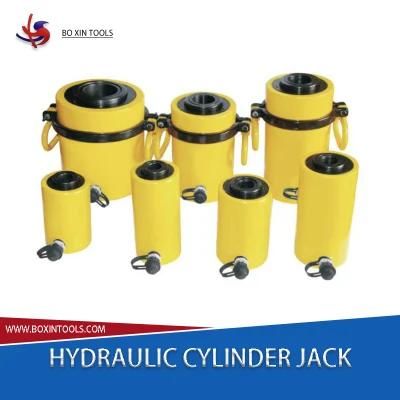 60 Ton 50mm High Stroke Hollow Plunger Hydraulic Cylinder