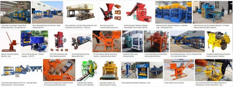 Double Acting Small Lift Cylinder Piston Hydraulic Bricks Machines