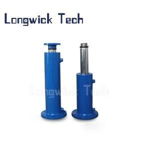 Painting Double Acting Jack Lifting Hoist Hydraulic Oil RAM Cylinder