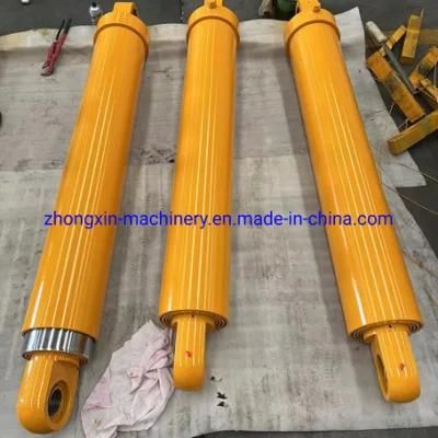 Single Acting Telescopic Hydraulic Cylinder for 60t Unloading Platform