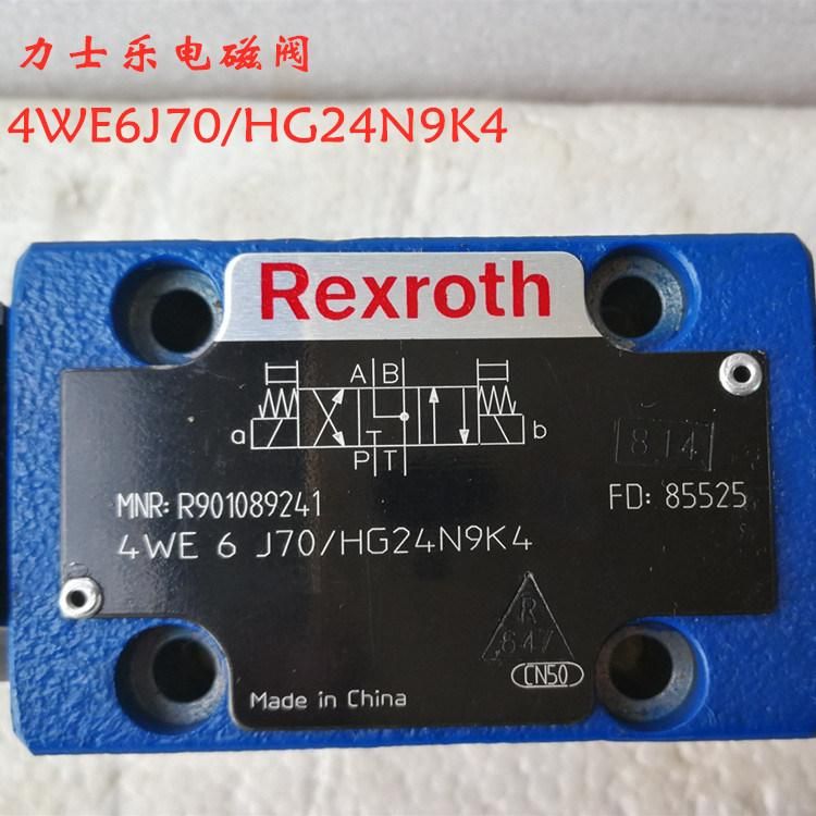 Rexroth Solenoid Valve 4we6j70 Hg24n9K4 R901089241 Coil 6D 6e 6h 6g 6c X