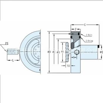 Two Way Series Pre-Fill Valves (flange-clamped type) SPF