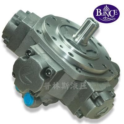 Largest 5 Radial Piston Hydraulic Motor Five Stars Motor Large Torque Intermot Nhm6-600