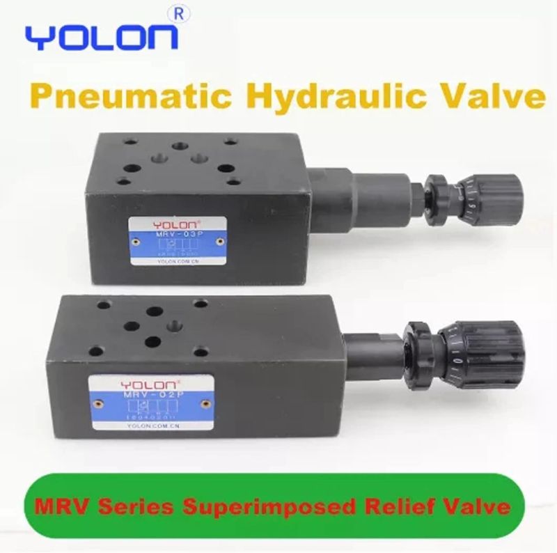 Good After Sales Service Steel Stacked Relief Control Standard Hydraulic Valves