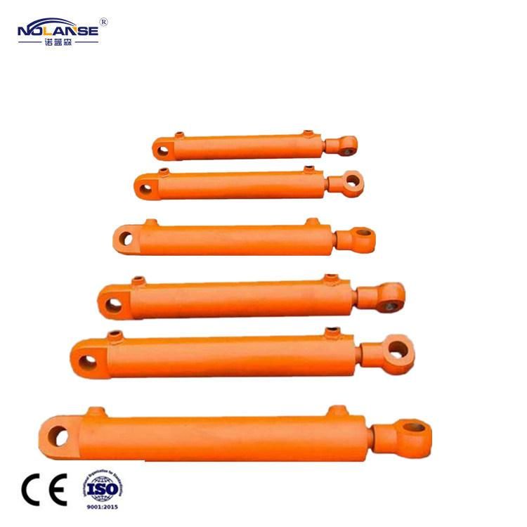 Double Acting Hydraulic Actuator Flexible Primary Metal Production Without Flange with Flange Front Flange Hydraulic Cylinder