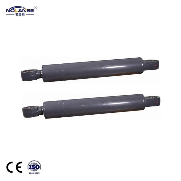 Factory Customizes Small Multi-Stage Single Acting Earring Type Piston Hydraulic Cylinders for Trailers and Dump Trucks Vehicles