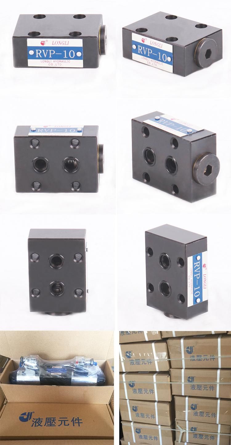 Rexroth RV RVP Hydraulic Sandwich Check Valve Types