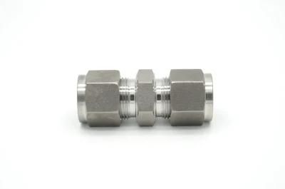 Equal Union Fittings Thread Double Ferrule Tube Hydraulic Fittings