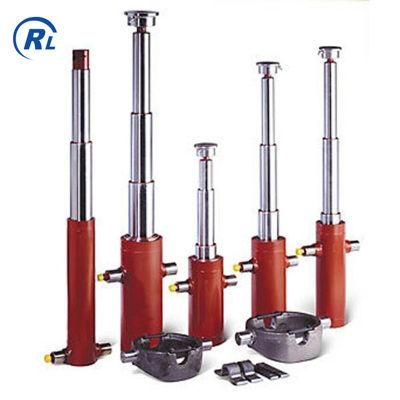 Qingdao Ruilan OEM Multi - Stage Lift Cylinder of The Rollover Hydraulic Cylinder with Competive Price