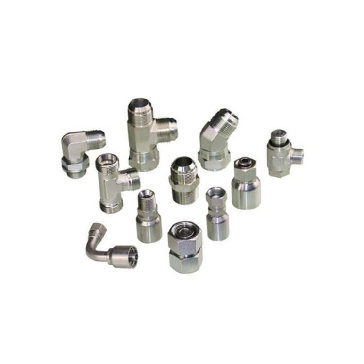 Factory Hot Sale Swage Hose Connector Hydraulic Adapters