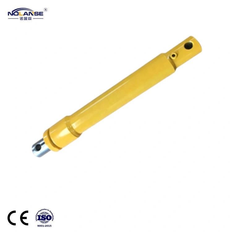 Factory Customizes Small Multi-Stage Single Acting Earring Type Piston Hydraulic Cylinders for Trailers and Dump Trucks Vehicles