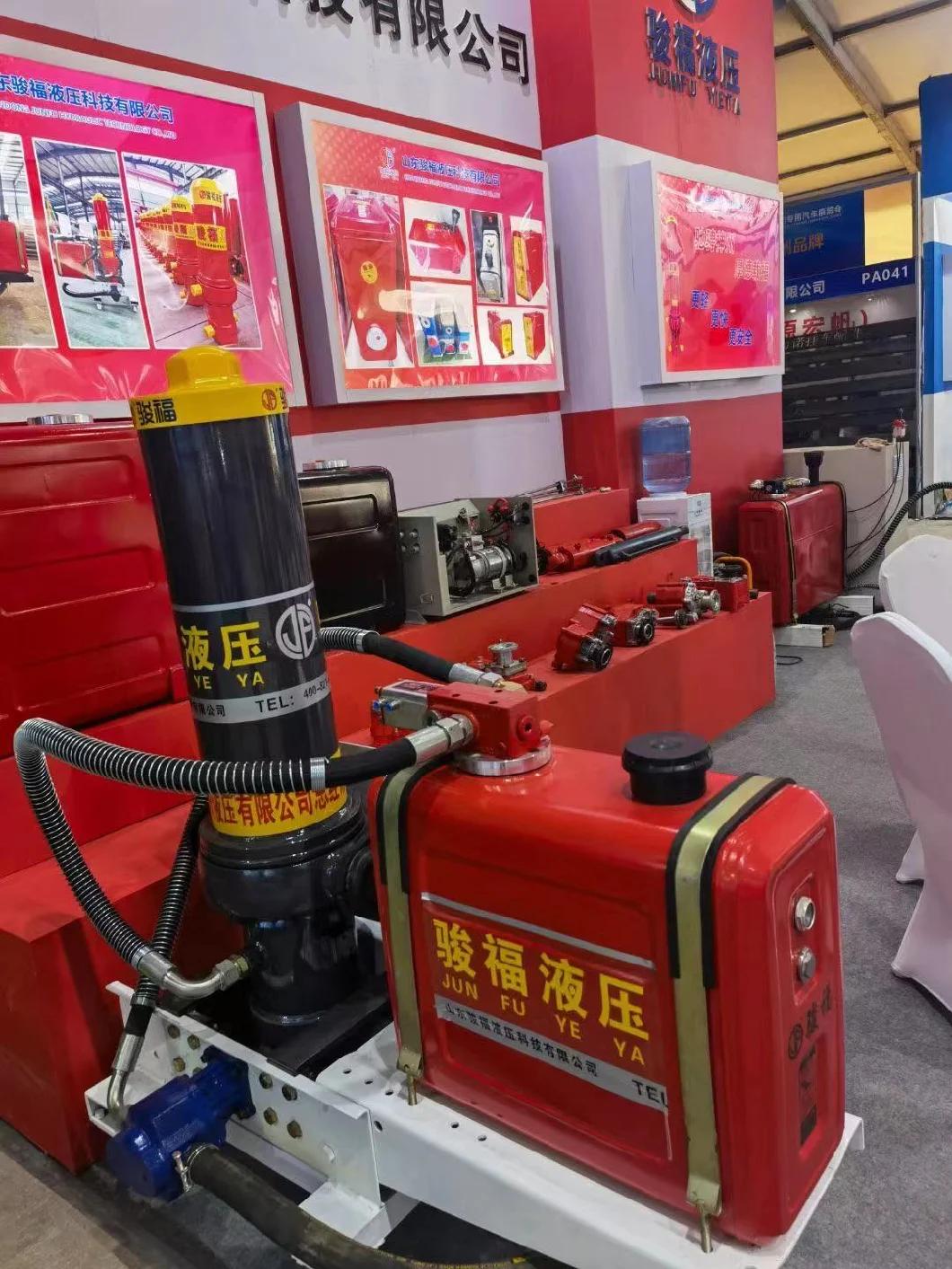 Dump Truck Hydraulic Cylinder Stretch and Shrink