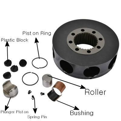 Poclain Motor Rotor Assembly Rotor Group Piston Block