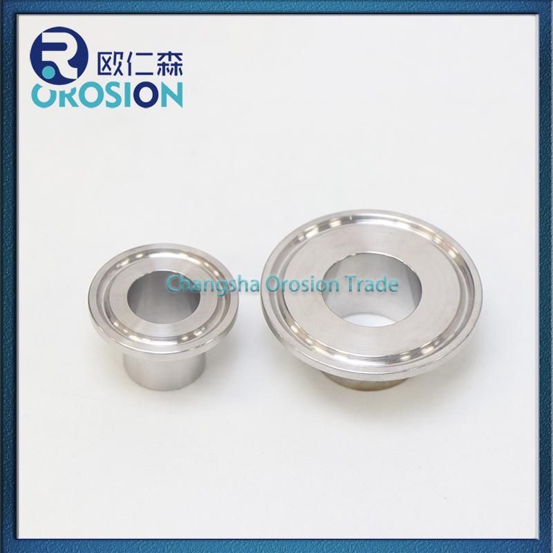 Sanitary Stainless Steel Pipe Fitting Tri Clamped Ferrule