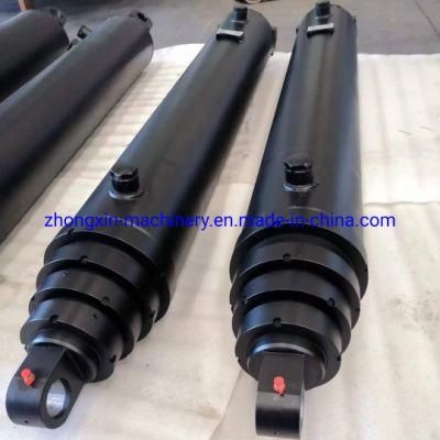5 Stage Single Acting Hydraulic Cylinder for Dump Truck