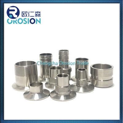 Sanitary Stainless Steel Pipe Fitting Tri Clamped Ferrule