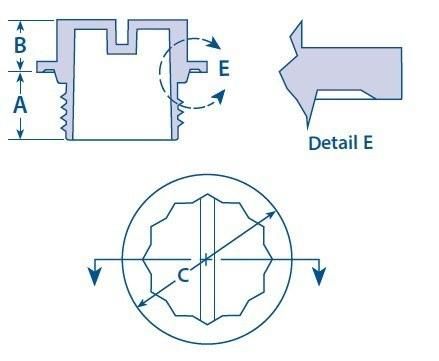 Hardware Parts Standard Thread Unf Plastic Screw Hole Plugs