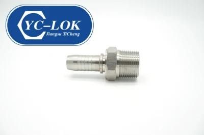 Jic Male 74 Degree Cone Swaged Hose Fittings